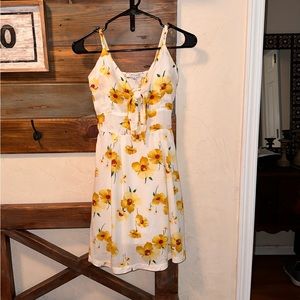 Small Sunflower Sundress EUC